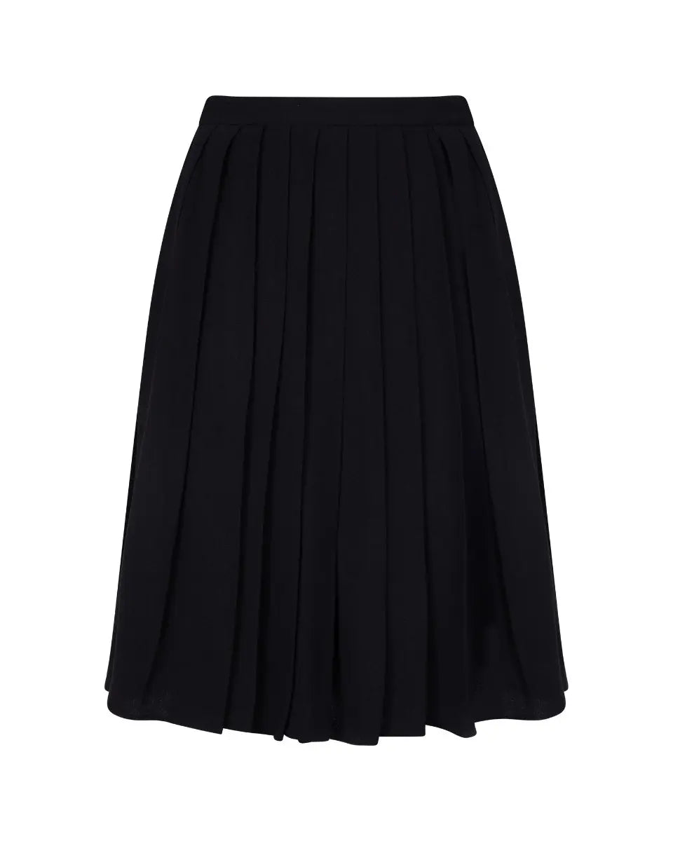 Prada viscose pleated skirt Prada