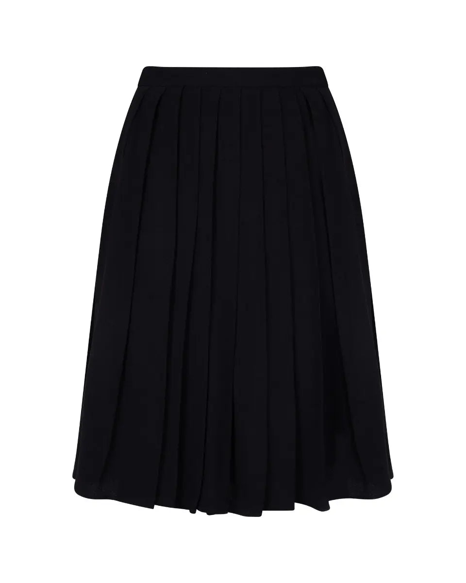Prada viscose pleated skirt Prada