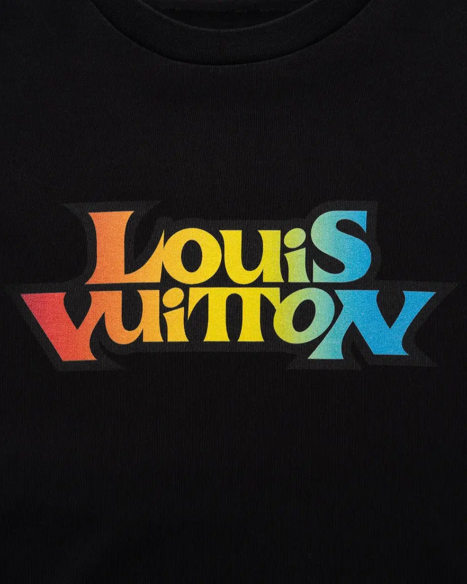 Louis Vuitton fade printed long sleeve t-shirt