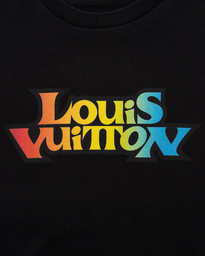 Louis Vuitton fade printed long sleeve t-shirt Louis Vuitton
