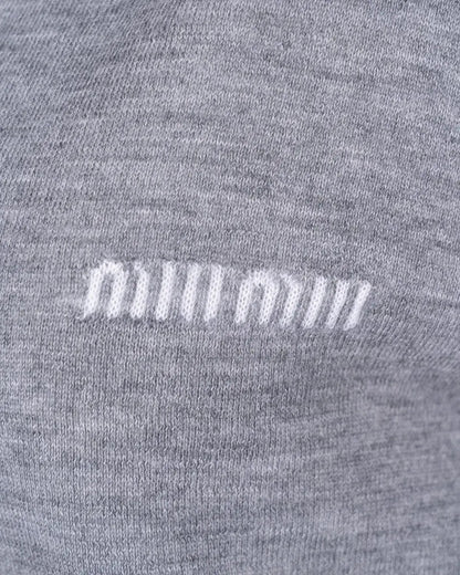 Miu Miu v-neck logo sweater Miu Miu