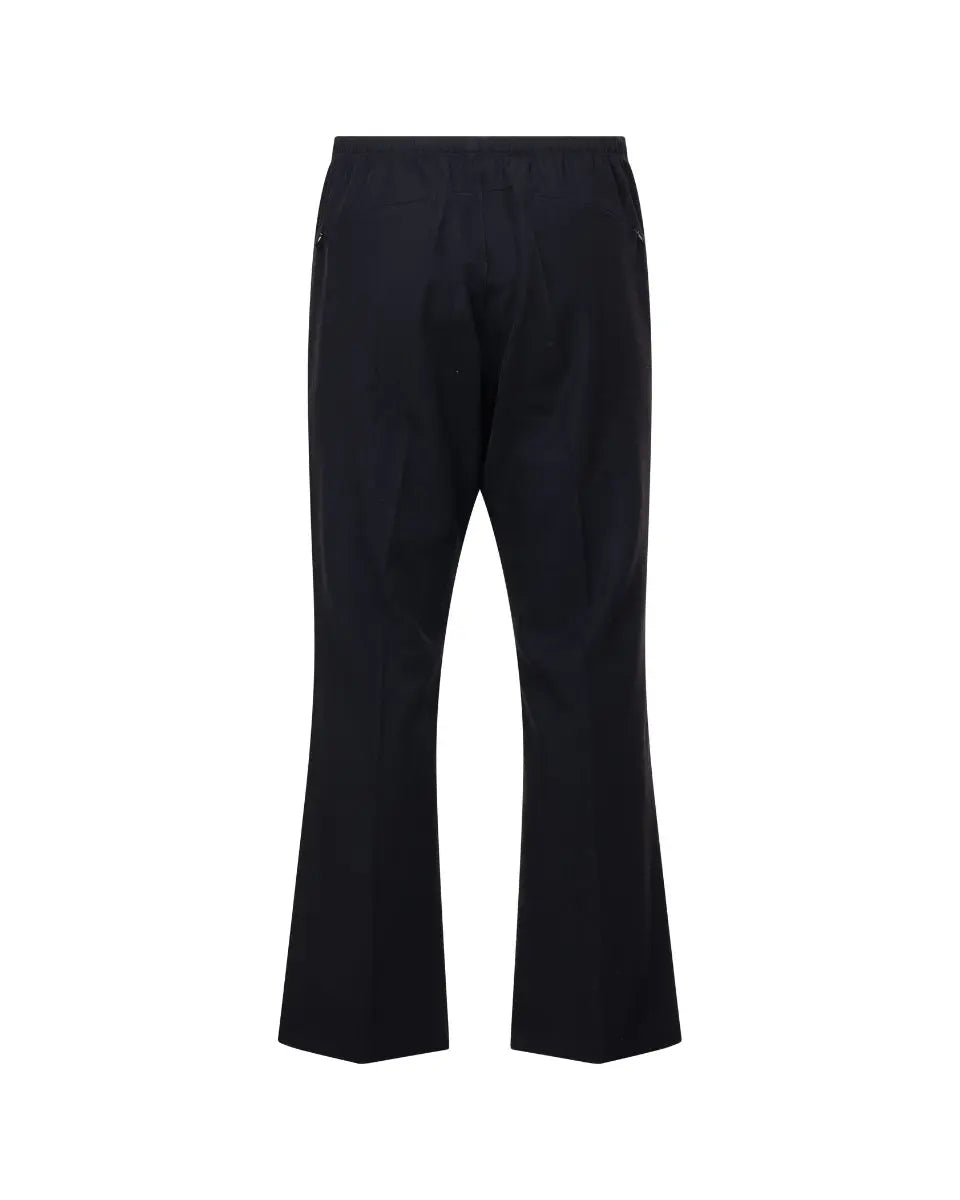 Rick Owens "CYCLOPS" black drop-crotch pants