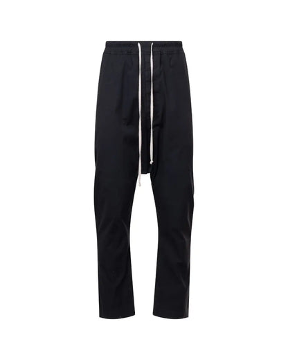 Rick Owens "CYCLOPS" black drop-crotch pants Rick Owens