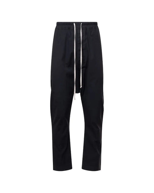 Rick Owens "CYCLOPS" black drop-crotch pants Rick Owens