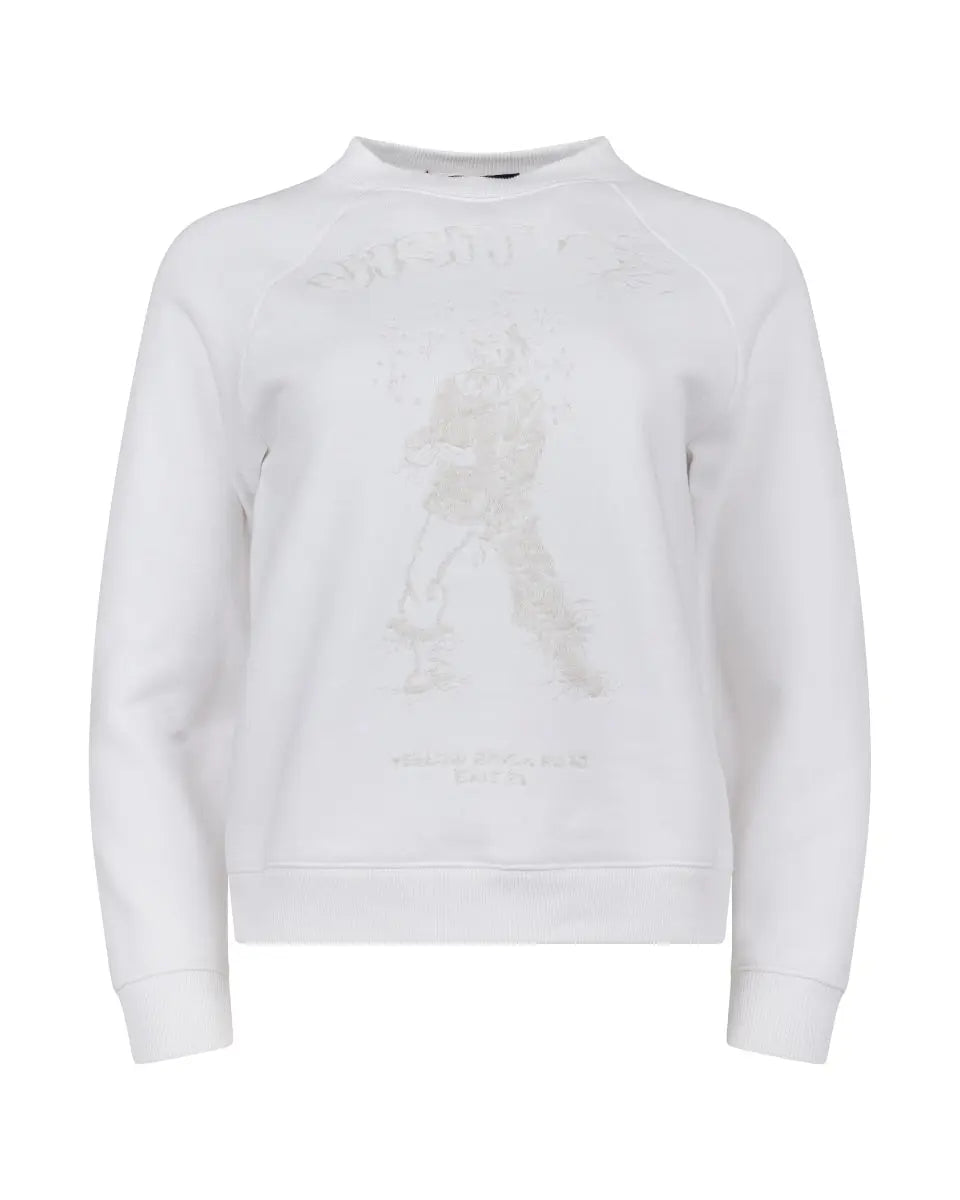 Louis Vuitton "Visit OZ" embroidered white crewneck Louis Vuitton