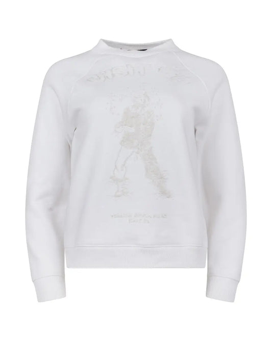 Louis Vuitton "Visit OZ" embroidered white crewneck Louis Vuitton