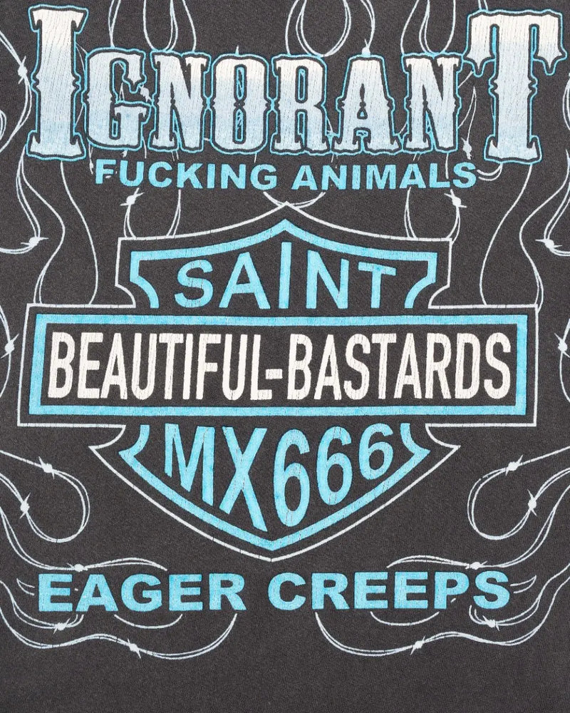 Saint Michael "The Beautiful Bastards" biker long sleeve t-shirt thumbnail