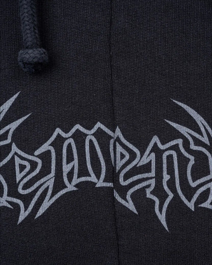 Vetements reconstructed metal-logo hoodie Vetements