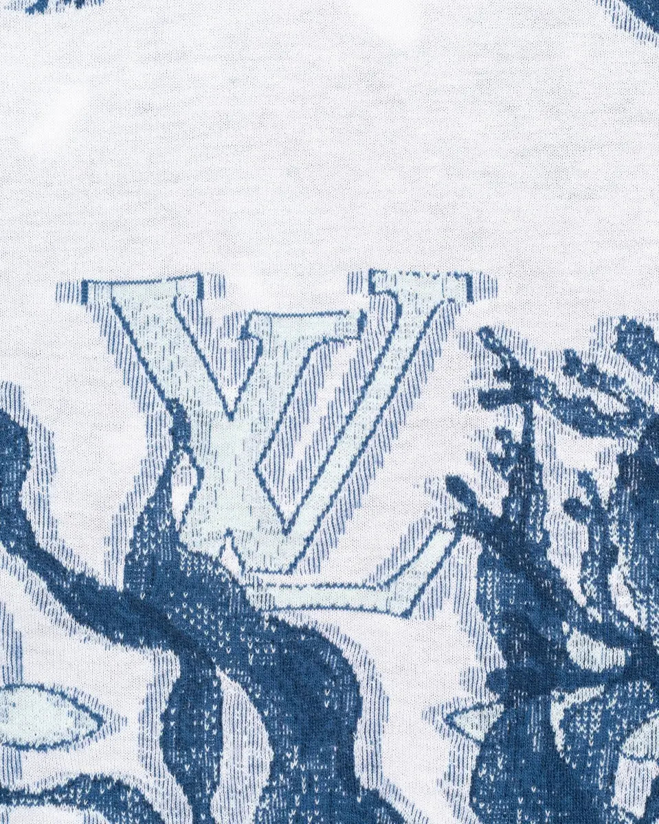 Louis Vuitton Aquagarden monogram knitted t-shirt