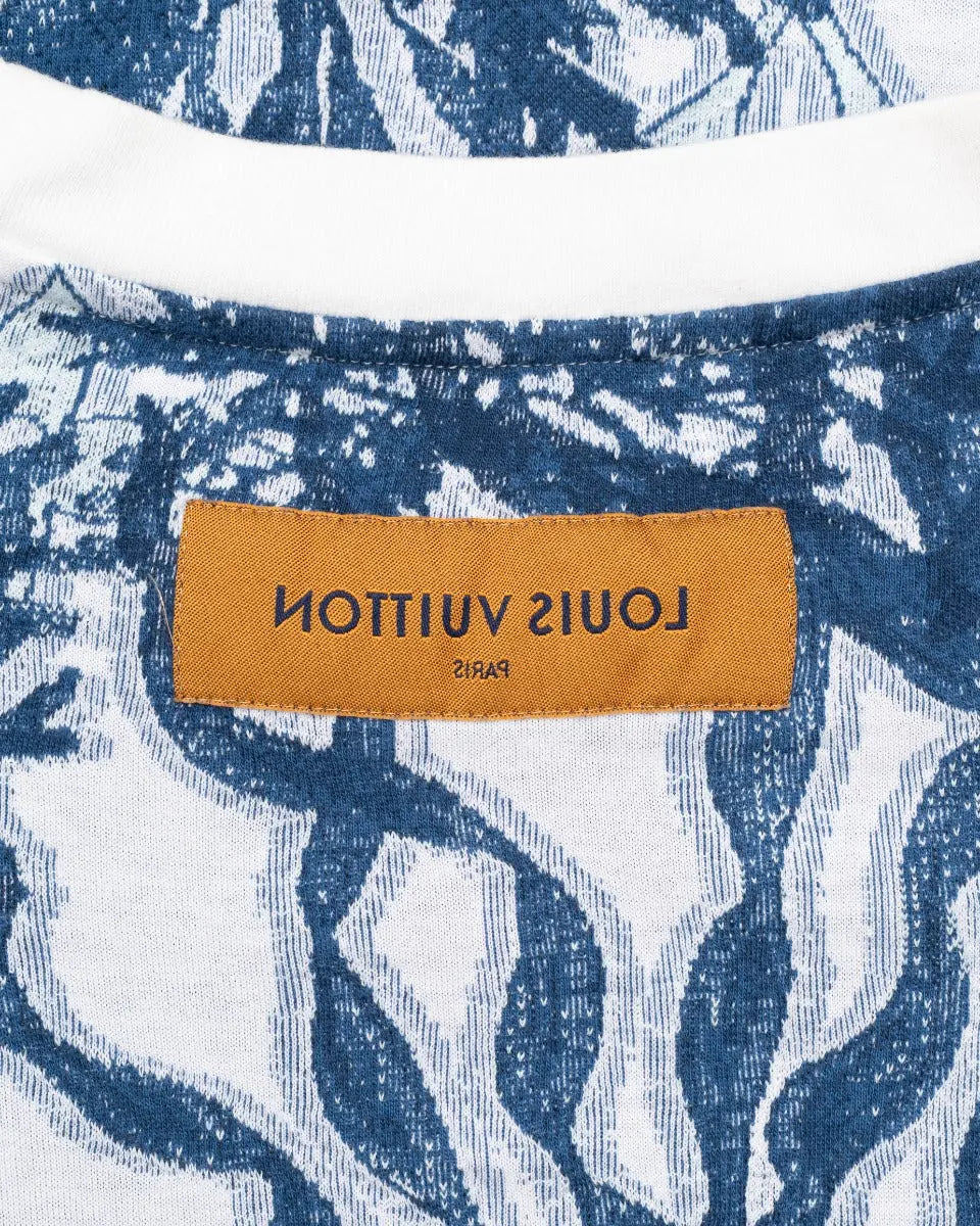 Louis Vuitton Aquagarden monogram knitted t-shirt