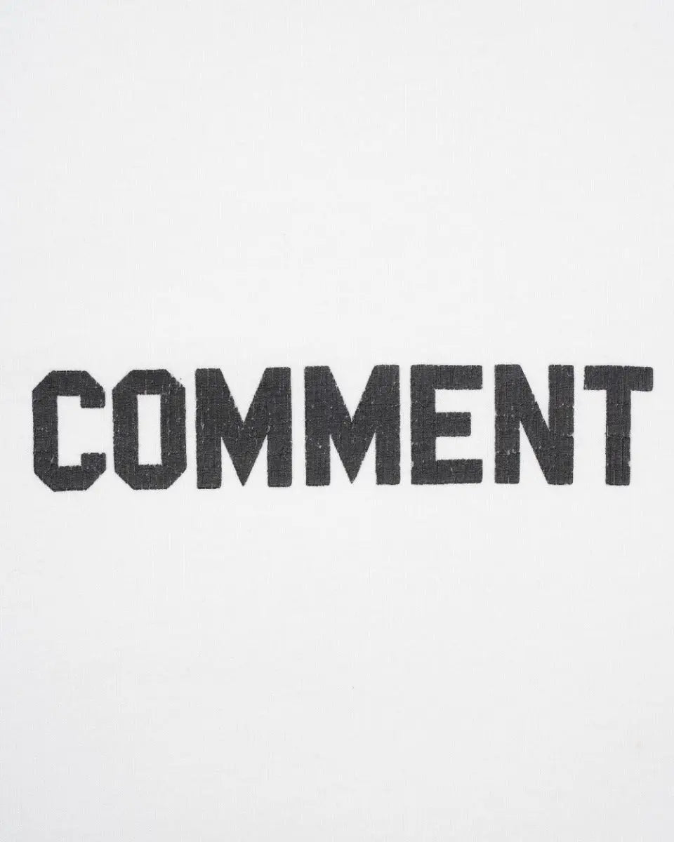 Balenciaga "No Comment" oversized t-shirt