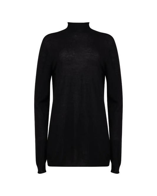Rick Owens "MOODY" black cashmere sweater Rick Owens