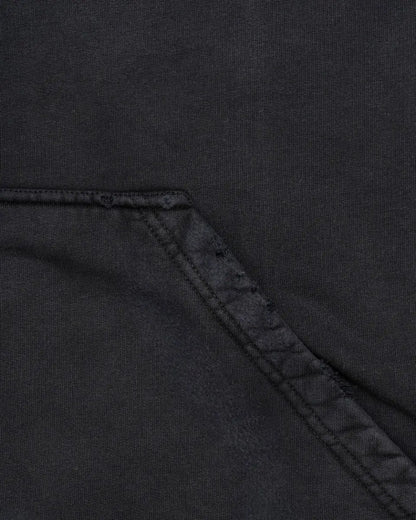 Balenciaga Safety Pin logo black hoodie - L Balenciaga