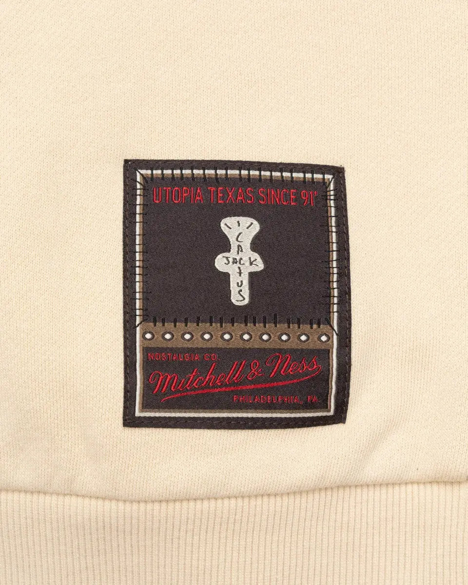 Cactus Jack x Mitchell & Ness Boston University crewneck sweatshirt Merch