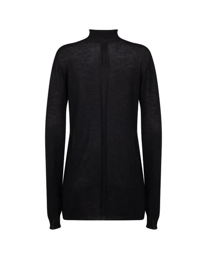 Rick Owens "MOODY" black cashmere sweater Rick Owens