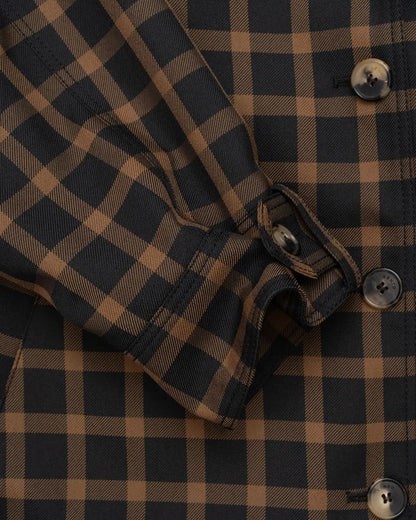 Kenzo Gingham checked belted coat Kenzo