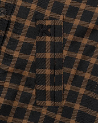Kenzo Gingham checked belted coat Kenzo