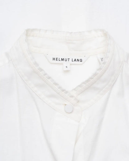 Helmut Lang Apron Panel laced sleeveless white top Helmut Lang