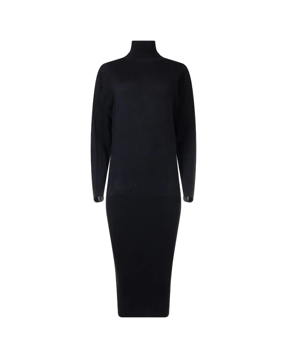 Acne Studios black devote dress