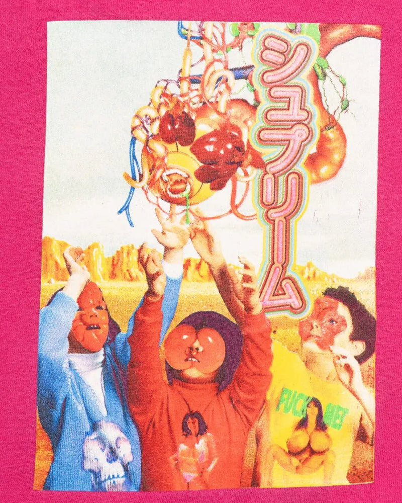 Supreme Sakintani La Norihiro hot pink t-shirt thumbnail