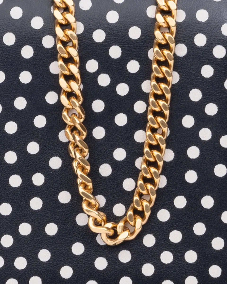 Saint Laurent Kate medium polka dot bag