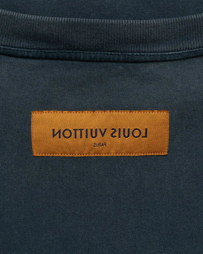 Louis Vuitton reverse-side navy long sleeve t-shirt Louis Vuitton