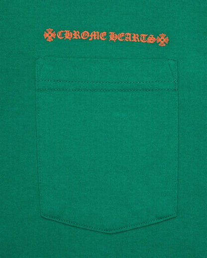 Chrome Hearts Exclusive Horseshoe logo green long sleeve t-shirt Chrome Hearts