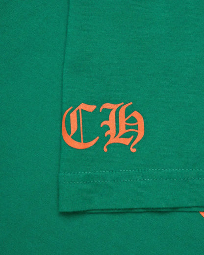 Chrome Hearts Exclusive Horseshoe logo green long sleeve t-shirt Chrome Hearts
