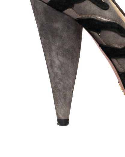 Prada Abstract Tiger print pump heels Prada