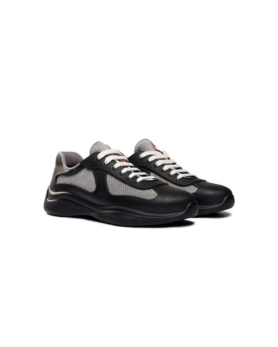 Prada Ameircan Cup black low sneakers