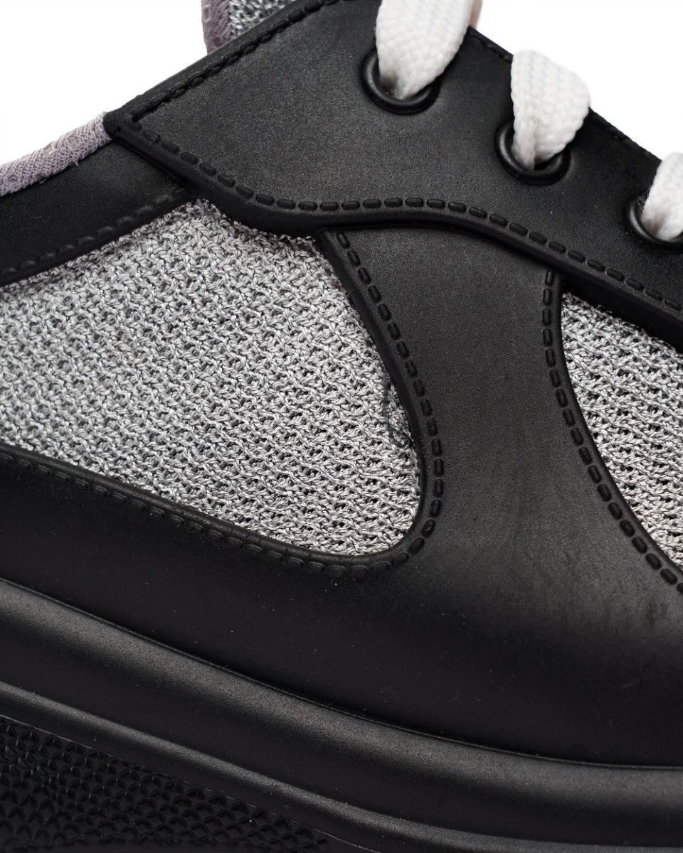 Prada Ameircan Cup black low sneakers