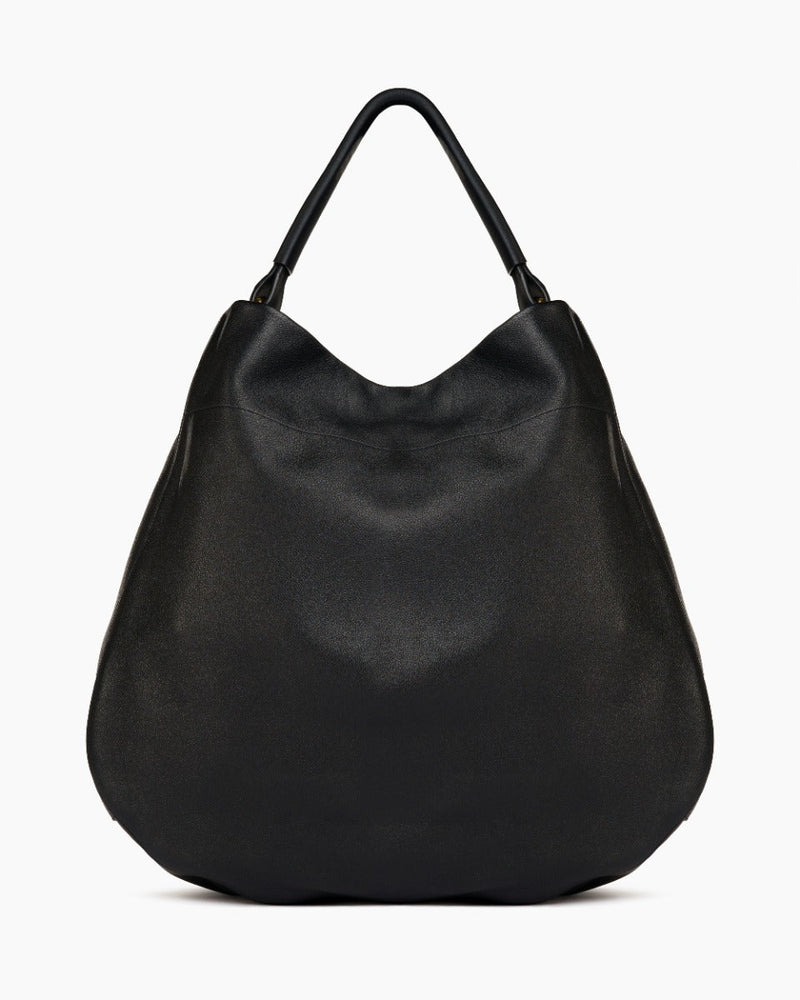 Prada black leather shoulder bag thumbnail