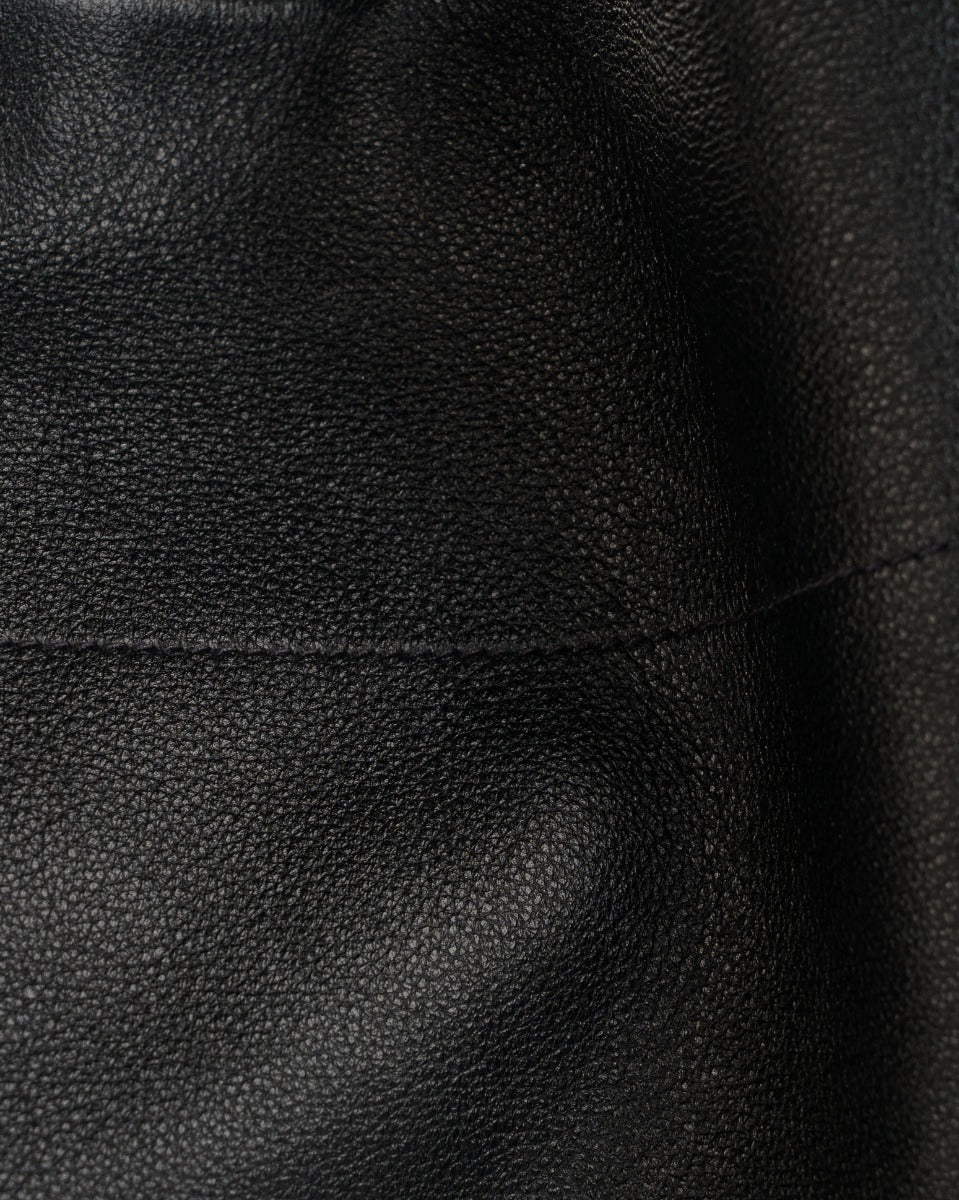 Prada black leather shoulder bag Prada