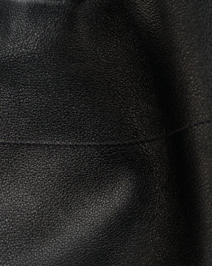 Prada black leather shoulder bag Prada
