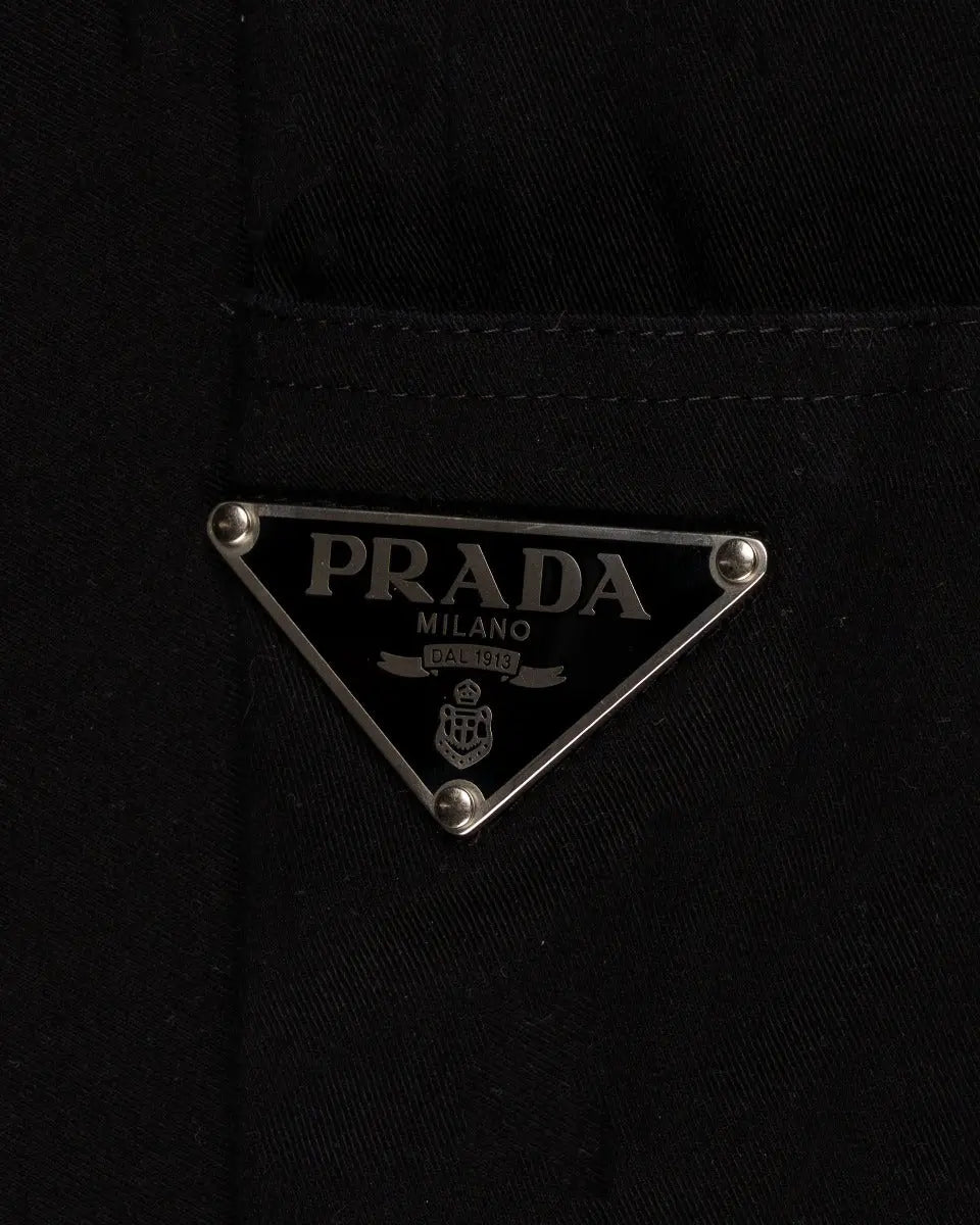 Prada cotton-blend gabardine cargo pants