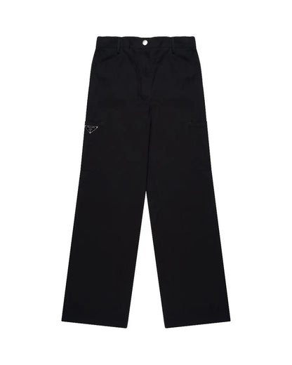 Prada cotton-blend gabardine cargo pants Prada