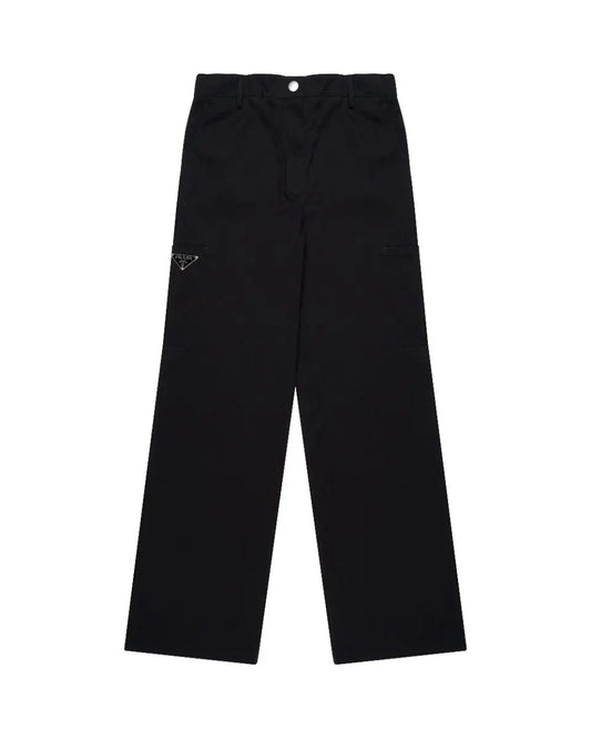 Prada cotton-blend gabardine cargo pants Prada