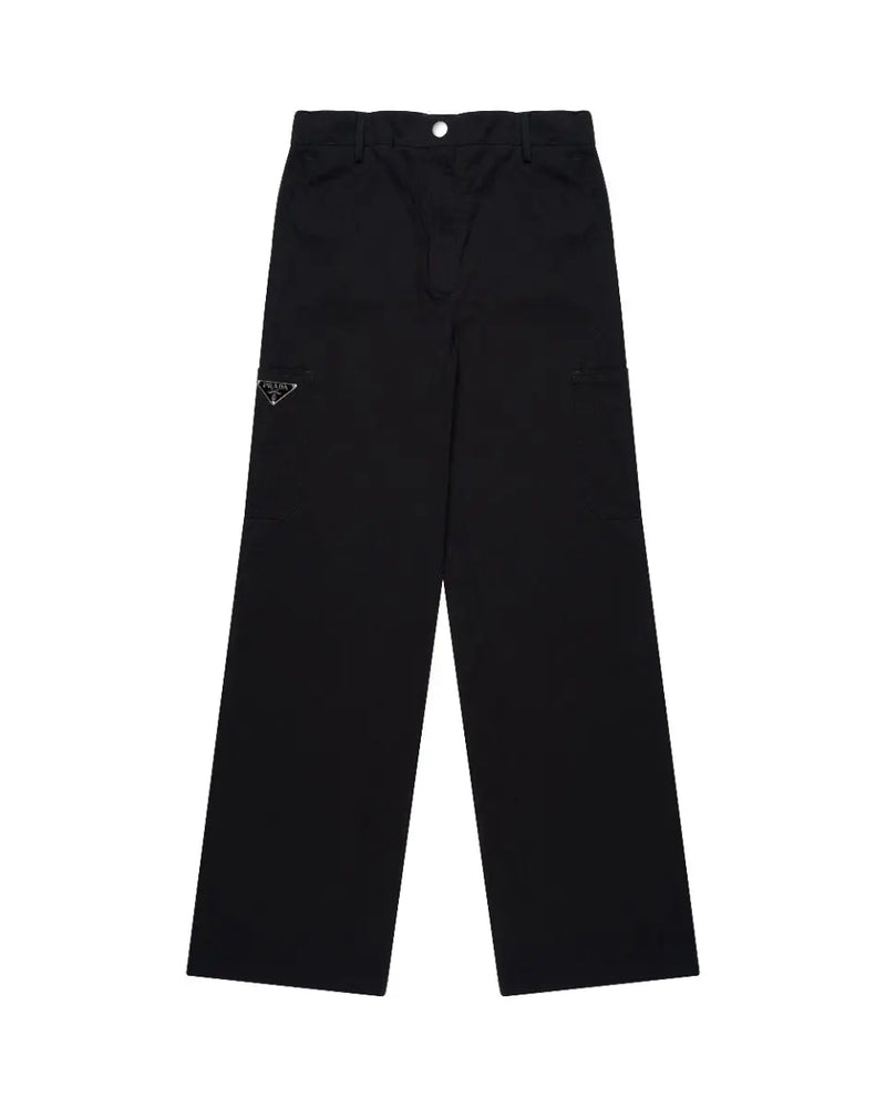 Prada cotton-blend gabardine cargo pants Prada