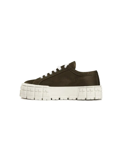 Prada Double Wheel platform nylon sneakers Prada