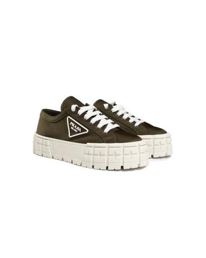 Prada Double Wheel platform nylon sneakers Prada
