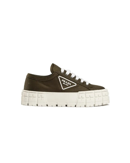 Prada Double Wheel platform nylon sneakers Prada