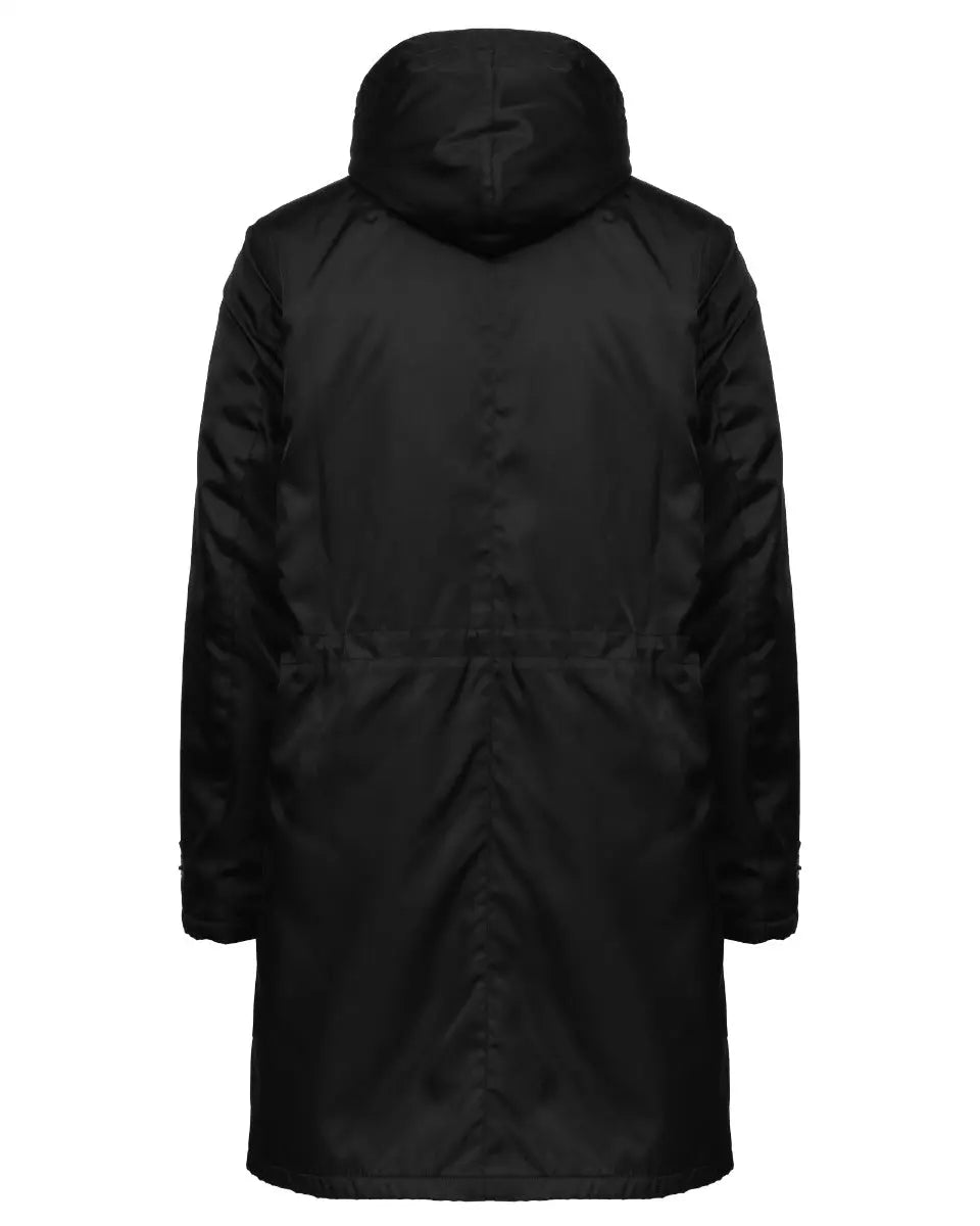 Prada exhibition fuzzy lining parka jacket