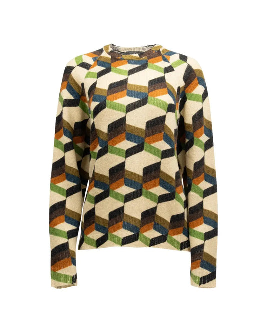 Prada Geometric Fantasy laine sweater Prada
