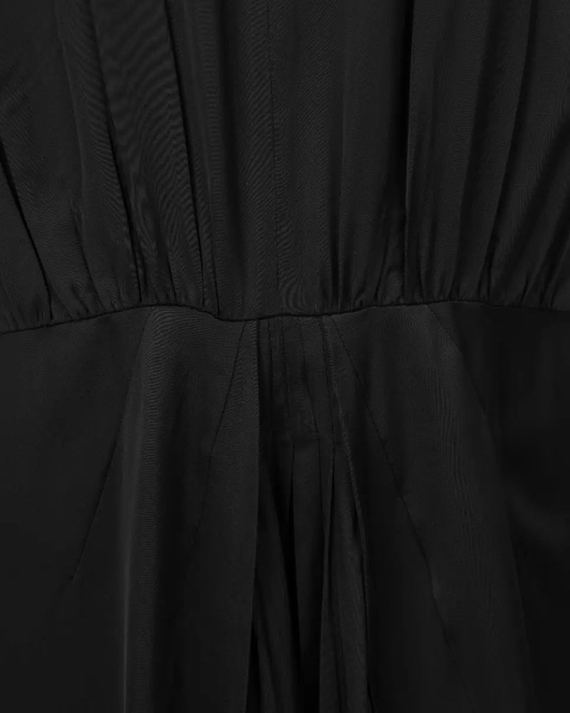 Prada pleated viscose shift dress thumbnail