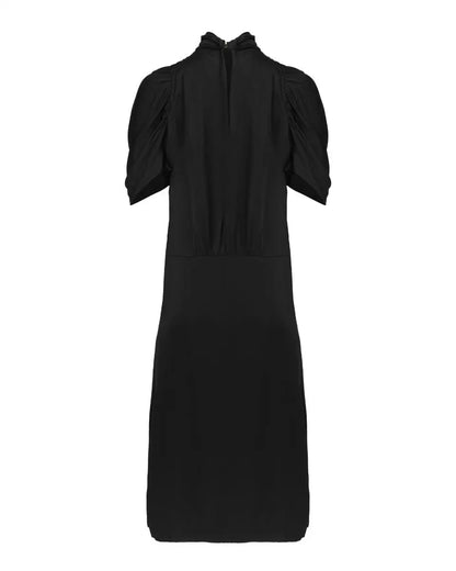 Prada pleated viscose shift dress Prada