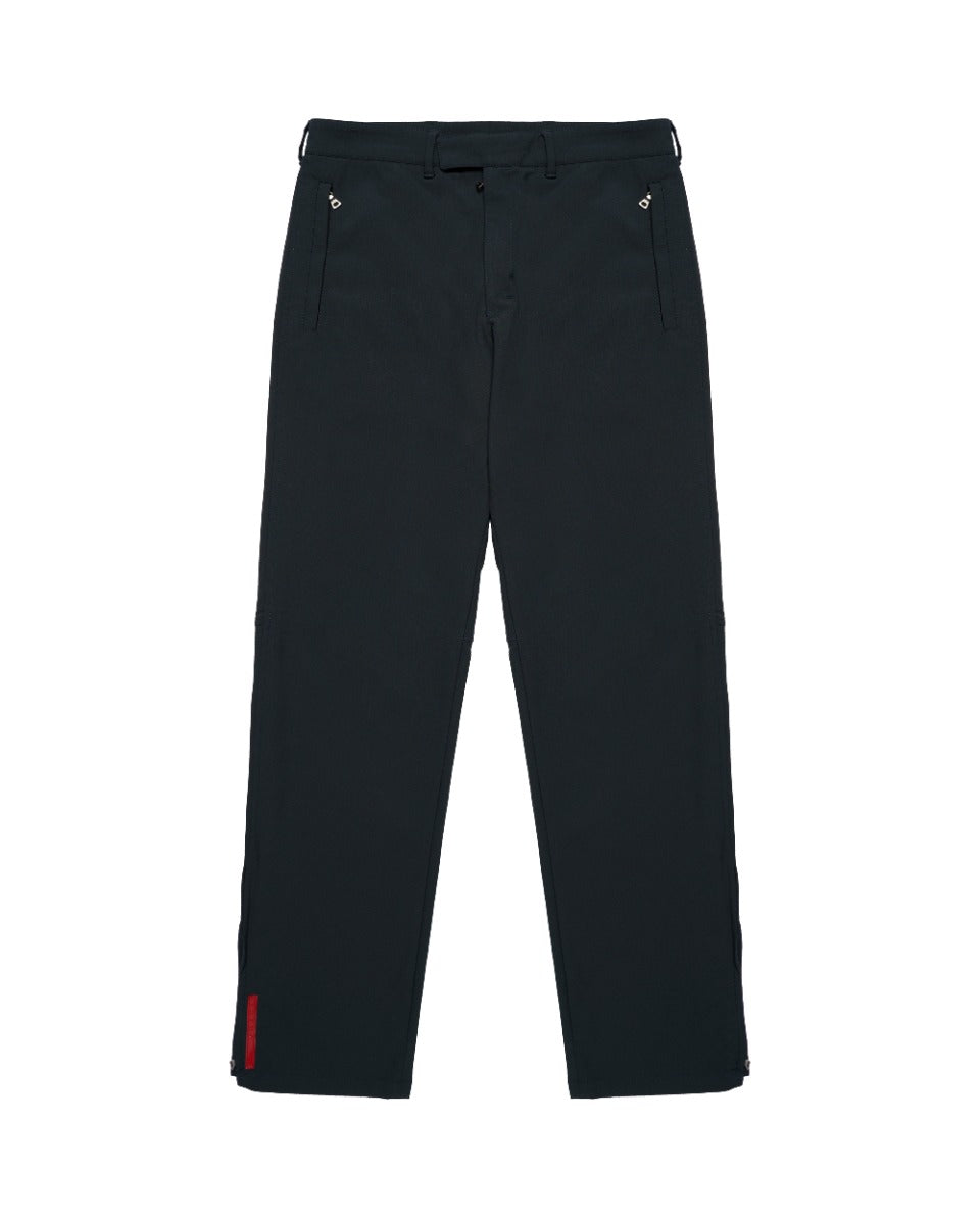 Prada red-lining nylon pants