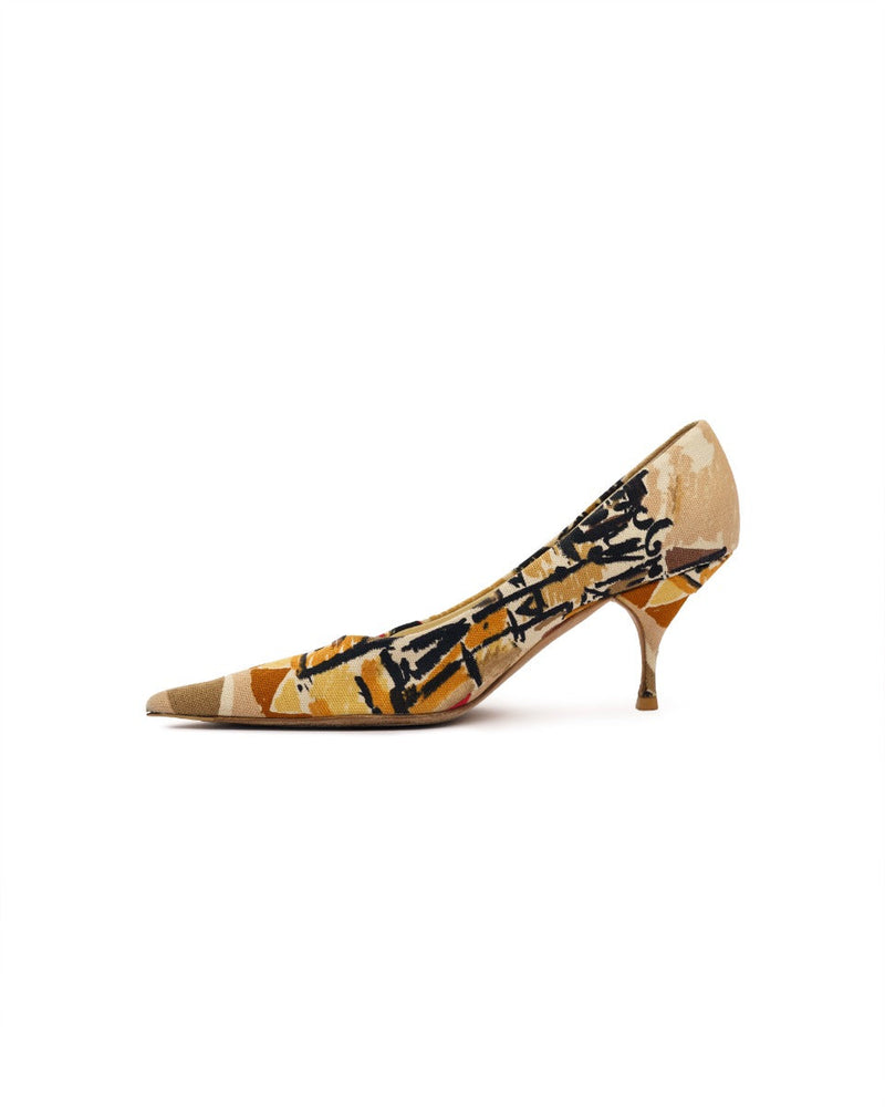 Prada Venice landscape heels thumbnail