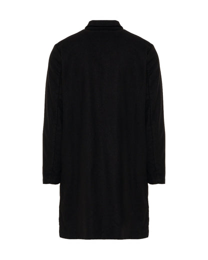 Raf by Raf Simons elongated double placket wool overshirt Raf Simons