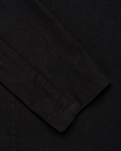 Raf by Raf Simons elongated double placket wool overshirt Raf Simons