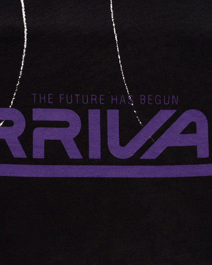 Raf Simons "Arrival" distressed hoodie Raf Simons